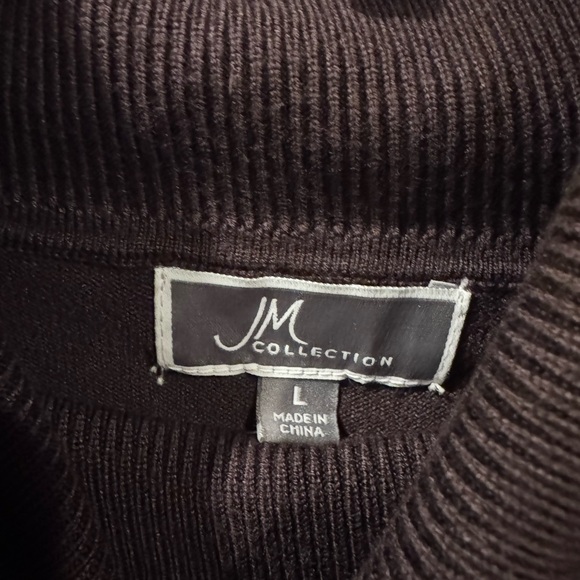JM Collection Sweater Brown - Picture 2 of 4